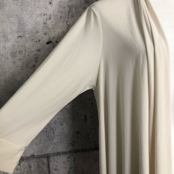 Bailey Creamy White Long Cardigan - Picture 5 of 11